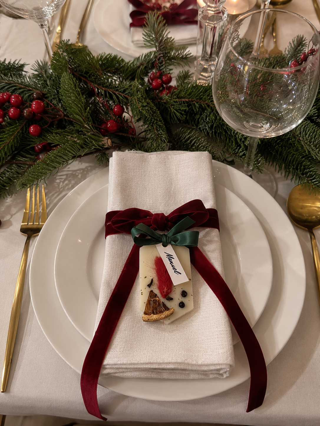Tavolette Segnaposto delle Feste