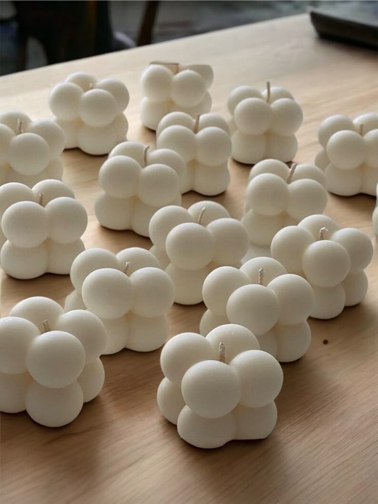 Candela Quadrata a Pois – versione piccola – foto 2
