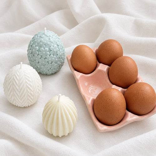 Box Pasqua – Porta Uova Personalizzato con Candele Decorative – foto 2