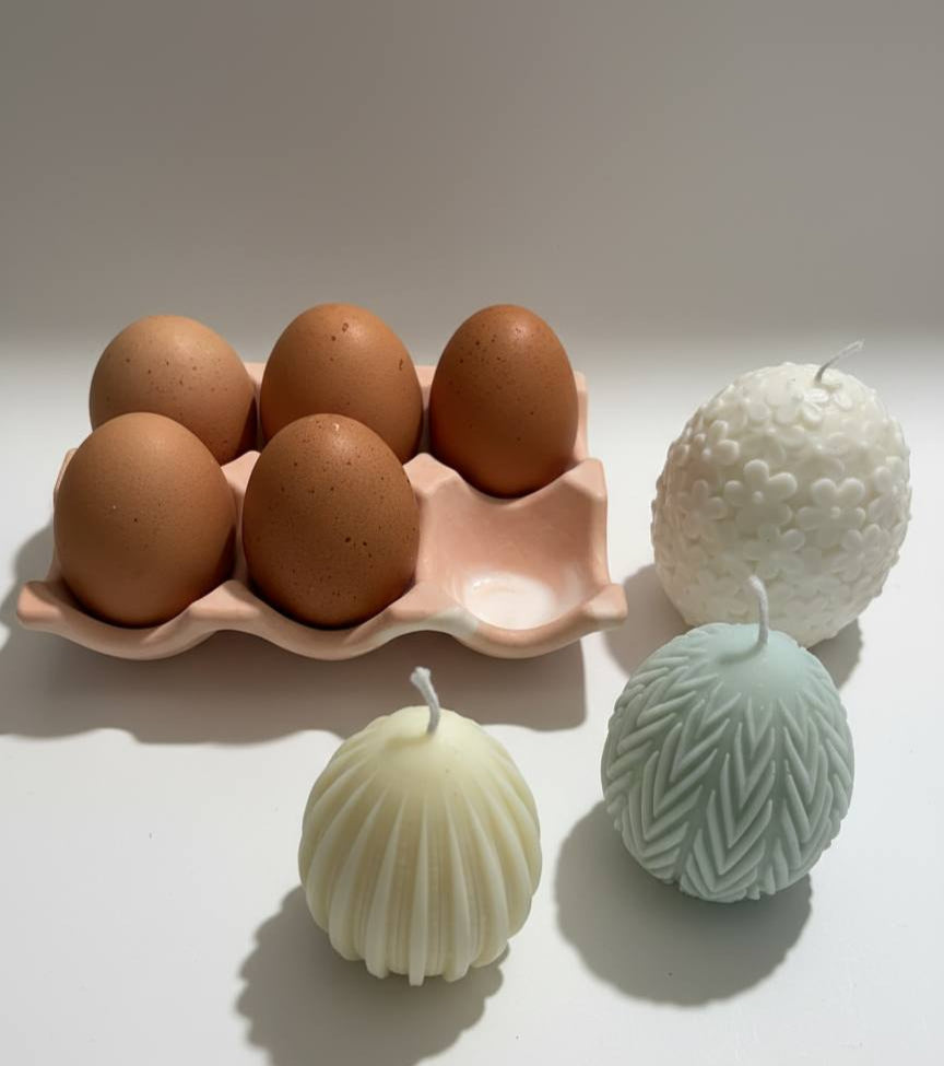 Box Pasqua – Porta Uova Personalizzato con Candele Decorative