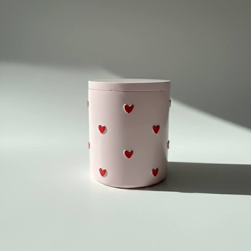 Contenitore candela “Cuore che Resta” – foto 7