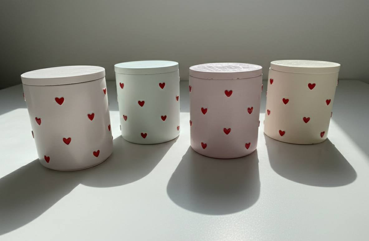 Contenitore candela “Cuore che Resta”