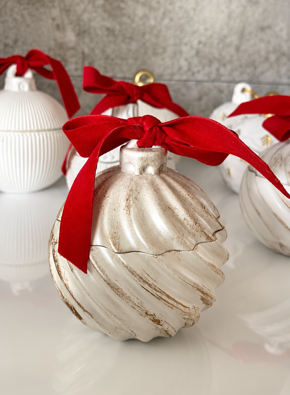 Pallina di Natale a Spirale