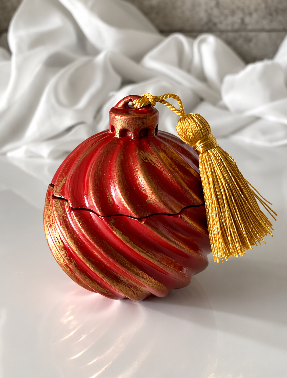 Pallina di Natale a Spirale