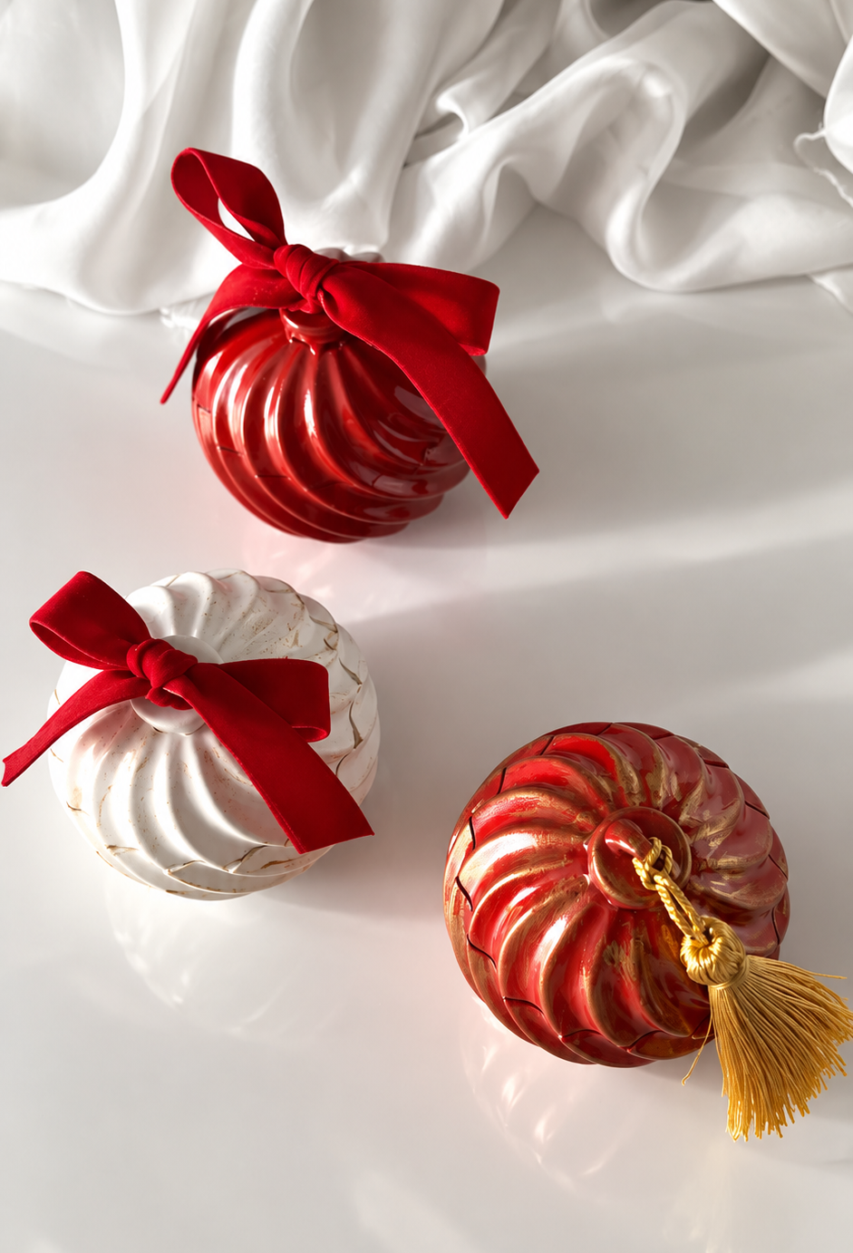 Pallina di Natale a Spirale