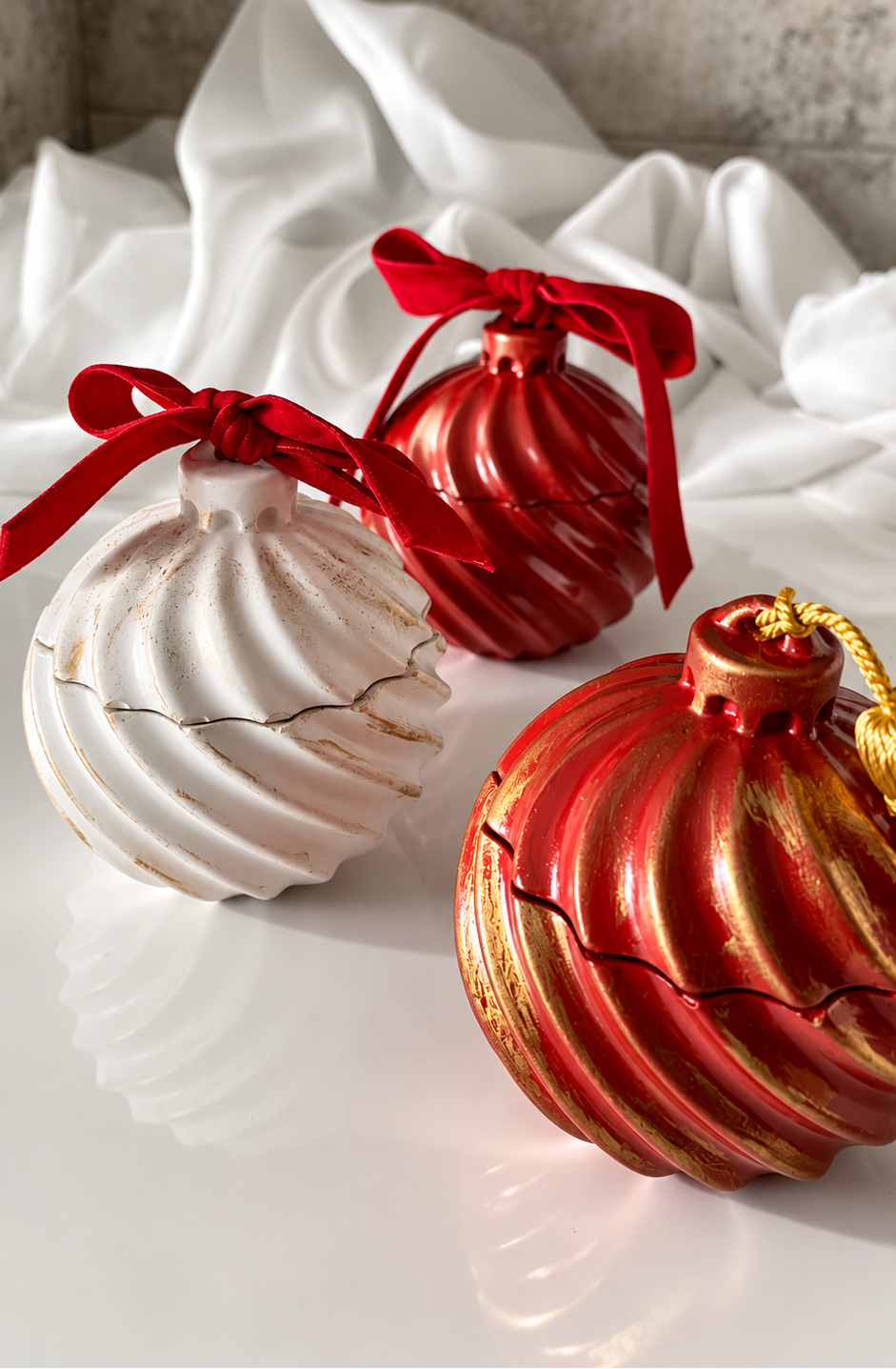 Pallina di Natale a Spirale