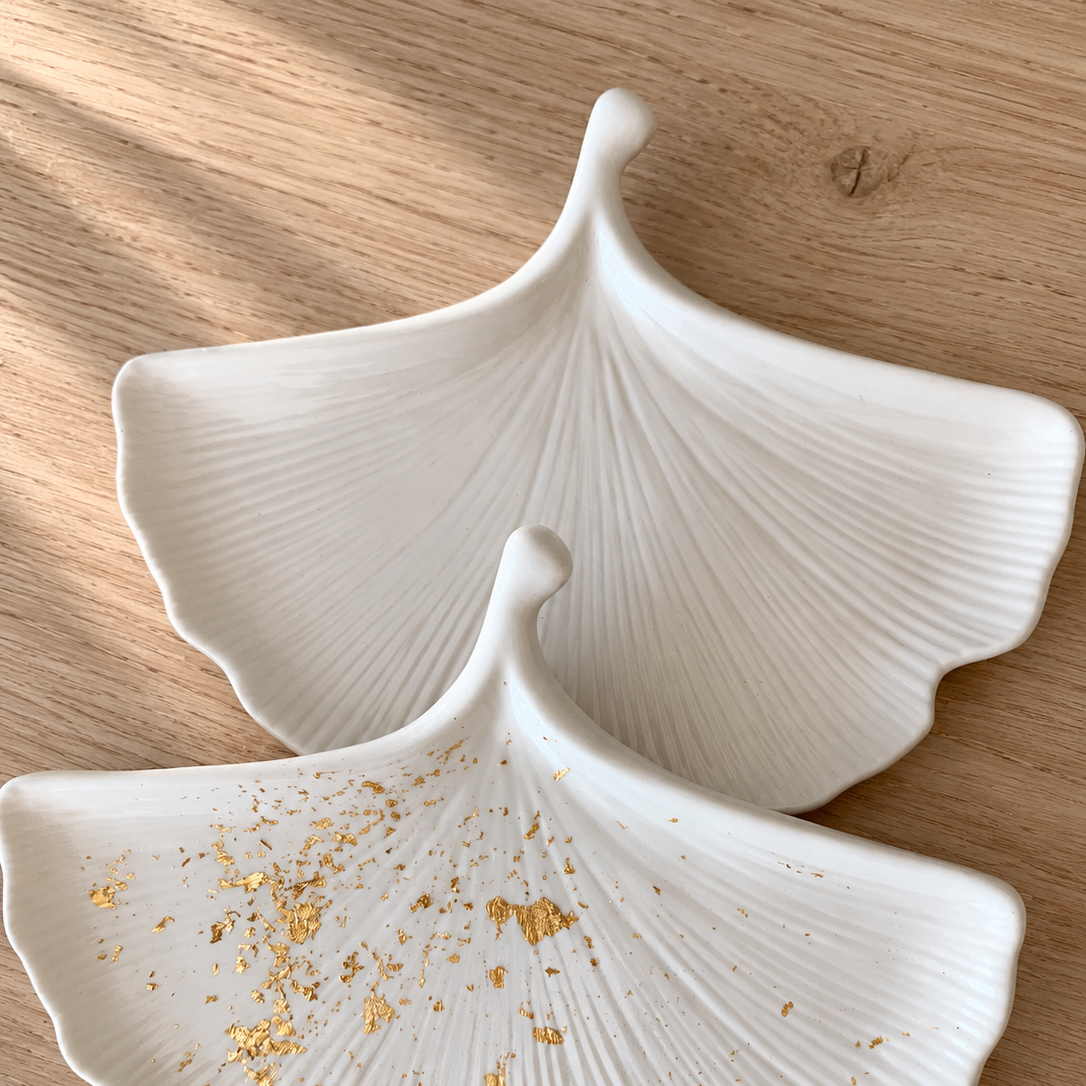 Foglia Incanto – Svuota tasche decorativo in resina