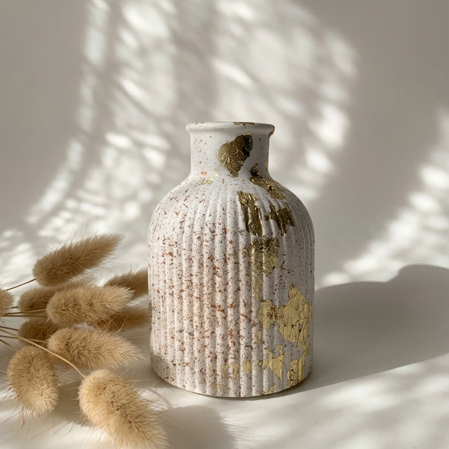 Colonna Rigata - Vaso alto a righe