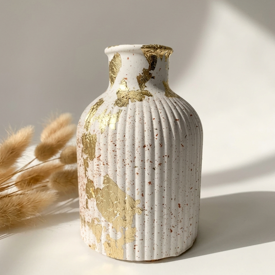 Colonna Rigata - Vaso alto a righe