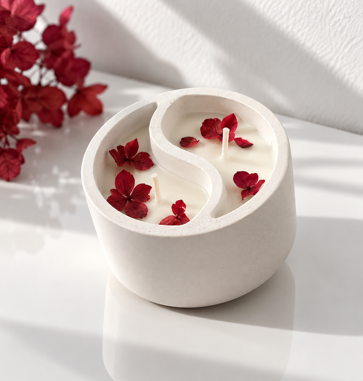 Yin-Yang - Contenitore candela